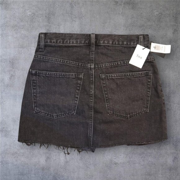 TNA Black Denim Mini Skirt (Aritzia) – Size 2 - Picture 2 of 6
